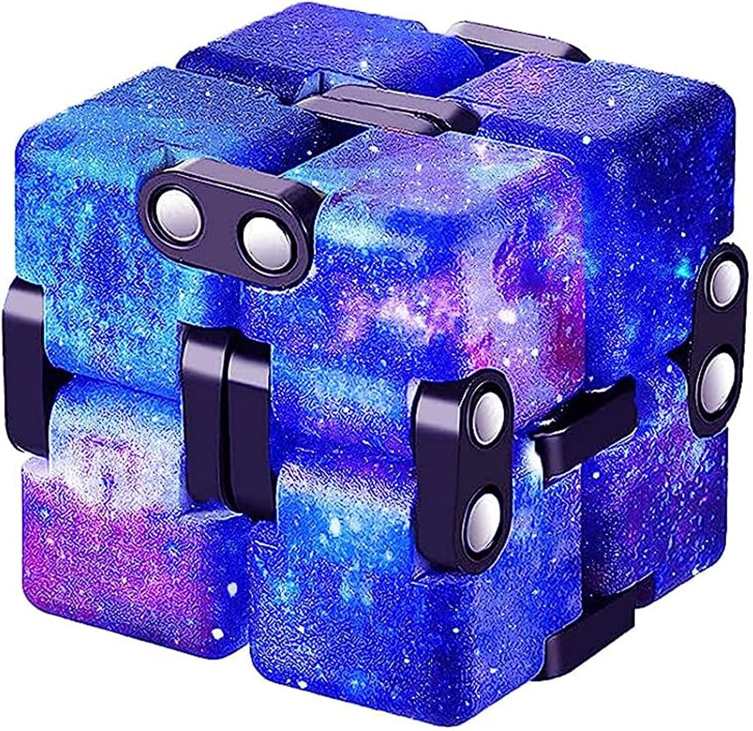1 Packs Infinity Cube Toy Stress Relieving Fidgeting Game for Kids and Adults,Cute Mini Unique Gadget Anxiety Relief Kill Time Magic Puzzle Flip ADD, ADHD, Killing